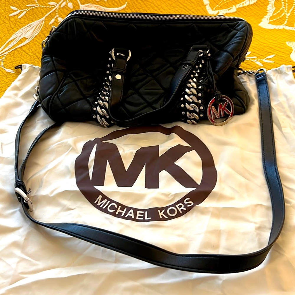 Michael Kors Quilted Chain Satchel